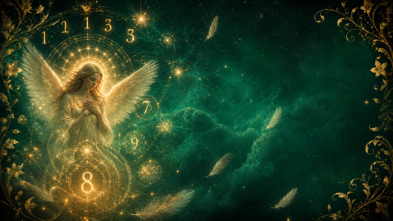 Angel numbers celestial sacred geometry